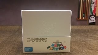 Hayao Miyazaki Bluray Collection Unboxing [upl. by Yemrej]