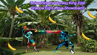 Unleashing the Monkey King Epic Shadow Fight 4 Live Showdownquot [upl. by Atiekram351]