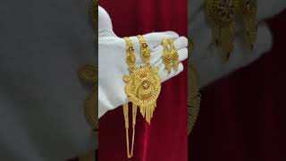 Gram Gold Plated Women Rani Har Set viralshort meesho meeshofinds ytshorts song trending new [upl. by Aurel]