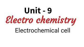 Electrochemical cell  Electro chemistry  TN class 12 chemistry chapter 9 in Tamil [upl. by Guenzi526]