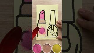 Sand painting make up set sandpainting relaxing satisfying asrm [upl. by Remle]