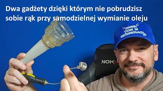 Dwa gadżety dzięki którym nie poparzysz sobie rąk przy samodzielnej wymienie oleju [upl. by Notlek]