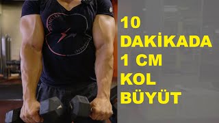 10 DAKİKADA KOL BÜYÜTEN ANTRENMAN [upl. by Doll]