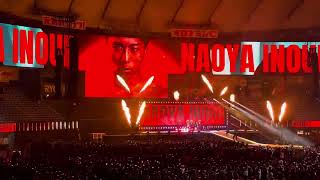 Naoya Inoue Entrance at INOUE vs NERY in Tokyo Dome Japan May 6 2024 [upl. by Oicafinob]