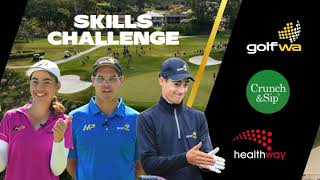 Skills challenge for GolfWA High Performance athletes [upl. by Chemosh]