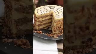 ESTERHAZİ PASTA 🌰🎂 Avusturya mutfağının gururu [upl. by Tiedeman]