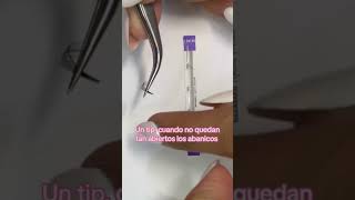 How to make manual fans do you like it lashes lashextensions eyelashextensions lashing [upl. by Medin]