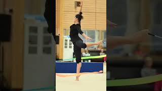 Different types of pivots in rhythmic gymnastics rg rhythmicgymnastics rgcop pivots DB [upl. by Nirret]