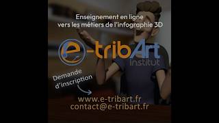 e tribArt Formation 3D technical Art  MarsAvril 2025  vers le Diplôme RNCP 6  Bac3 [upl. by Ninos]