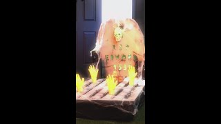 Turn pallets into spooky grave decoration [upl. by Corin]