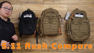 Which one 511 Rush 12 vs Rush 24 vs Rush 72 [upl. by Yeleak]