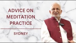 Advice on meditation practice  Sri M [upl. by Danete]