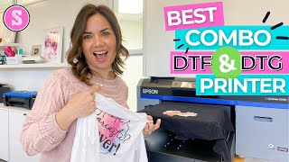 Best DTG and DTF Printer Combo Meet the Epson F2100 Printer [upl. by Scarito]