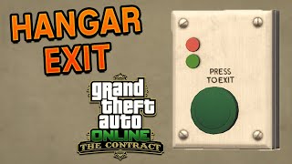 How To Unlock The Hangar Doors in Vehicle Recovery Security Contract  GTA 5 Online Contract DLC [upl. by Hcardahs850]