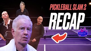 BIGGEST MOMENTS From Pickleball Slam 2 [upl. by Killam]