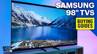 Samsung 98quot TVs – Buying Guides from Best Buy [upl. by Anawad]