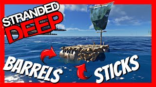 Does mixing Raft Bases have an impact Stranded Deep [upl. by Malinowski]