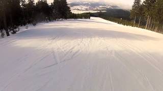 Skiing Rokytnice nad Jizerou  Giant Mountains Czech Republic [upl. by Cornel]