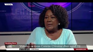 Veteran actress Connie Chiume passes on aged 72 [upl. by Trepur]