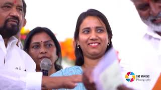 Contonment MLA Sai Anna Garu New song gifted by Ward No7 Mahila President Nagineni Saritha GaruampSons [upl. by Milissa]