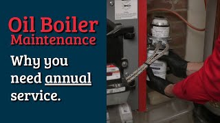 Oil Boiler Maintenance Annual Service amp Clean [upl. by Haikan996]