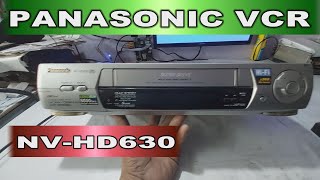 PANASONIC VCR NV HD 630 [upl. by Darice]