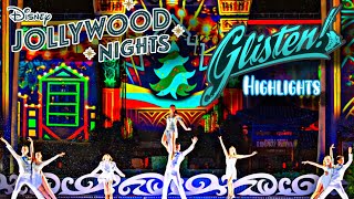 Glisten NEW Holiday Skating Show at Jollywood Nights 2024 disney glisten christmas trending [upl. by Hut861]