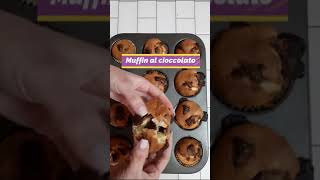 Muffin con pezzi di cioccolato Video shorts [upl. by Donall]