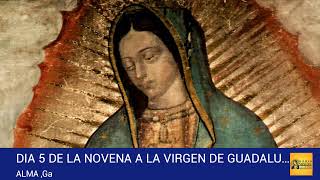 DIA 5 NOVENA VIRGEN DE GUADALUPE 2024 [upl. by Concepcion865]