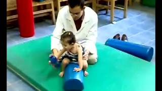 Facilitation of trunk control amp sitting balance for ataxic CP child [upl. by Anovad637]