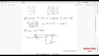 D Flip Flop to T flip flop conversion and vice versa flipflops digitalelectronics [upl. by Llywellyn]