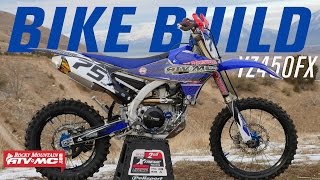 2017 Yamaha YZ450FX Bike Build [upl. by Resaec200]