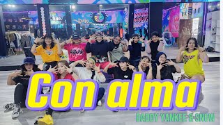 CON ALMA  DADDY YANKEE amp SNOW Dancefro coreo by ZIN Dinda trending dance fitness zumba [upl. by Kendell]