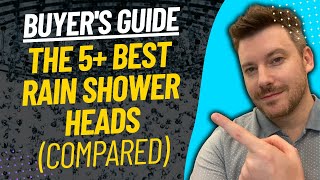 TOP 5 BEST RAIN SHOWER HEADS  Rain Shower Head Review 2023 [upl. by Ennaeirrac]