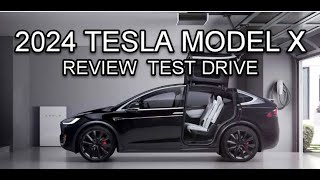 2024 TESLA MODEL X REVIEW TEST DRIVE [upl. by Bravar]