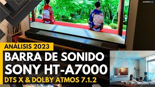 SONY HTA7000 ¿La mejor Barra de Sonido que puedes comprar hoy  Análisis [upl. by Joselow]