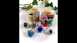 Chunky Cabochon Ring [upl. by Evelinn]