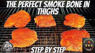 easy smoke chicken thighs on pit boss pro series pellet grill [upl. by Jane]