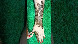 Mehandi design new ♥️ [upl. by Emsoc]