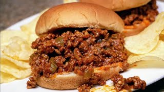 The Best Sloppy Joe Recipe by Delilah  How to Make Homemade Sloppy Joes The Simple Way [upl. by Kreit]