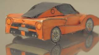 Ferrari quotLaFerrariquot quotPaperCraft Carquot [upl. by Anahc]