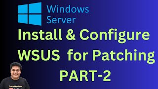 Configure and Manage WSUS Server using Server 2016 step by step guide part 2 [upl. by Peterus]