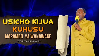 USICHOKIJUA KUHUSU MAPAMBO YA WANAWAKE With Mch Abihud Misholi  SEMINA  DAY 02 [upl. by Bordiuk]