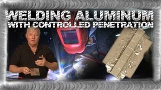 Welding Aluminum with Ceramic Backing Tape  TIG Time [upl. by Brig]