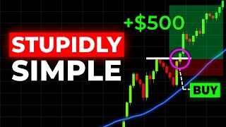 BEST Profitable Day Trading Strategy for Beginners with ZERO experience [upl. by Ylle]