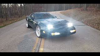 All questions answered about LED headlights and fog lights on the C4 Corvette [upl. by Catriona]