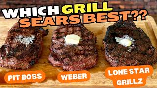 Which Pellet Grill SEARS the BEST Testing Seared Steaks on 3 Different Pellet Grills to FIND OUT [upl. by Leahsim]