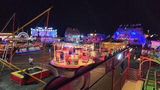 Stevenage Funfair Vlog October 2022 4k 60fps [upl. by Akeenahs447]