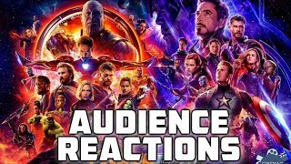 Avengers Infinity War amp Endgame SPOILERS California Audience Reactions  April 25 2019 [upl. by Combe]