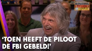 Johan vertelt anekdote over tumultueuze vlucht tijdens WK ’94 ‘Toen heeft de piloot de FBI gebeld [upl. by Atilam]